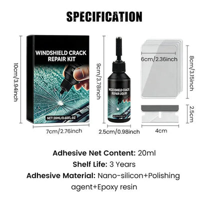 🔥LAST DAY 49% OFF🔥2026 New Car Windshield Crack Repair Fluid