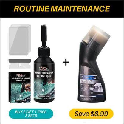 🔥LAST DAY 49% OFF🔥2026 New Car Windshield Crack Repair Fluid
