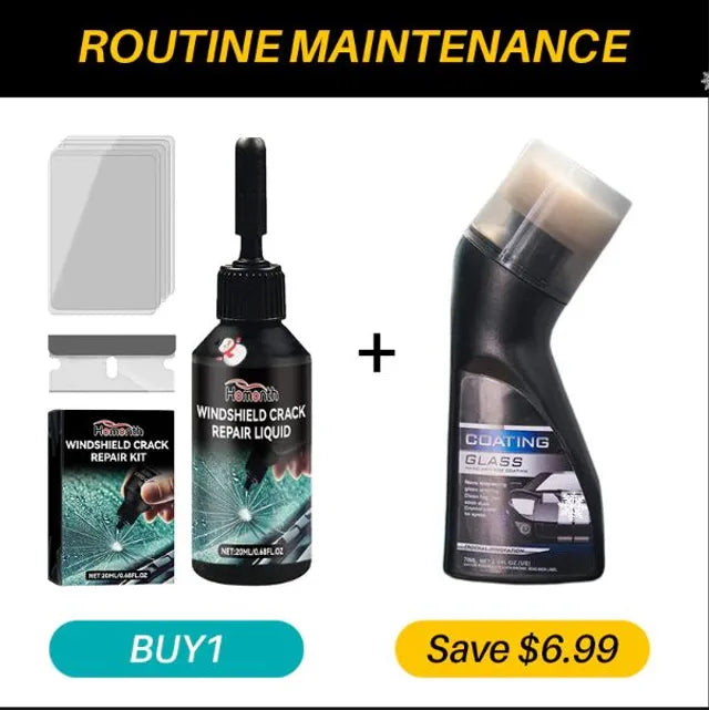 🔥LAST DAY 49% OFF🔥2026 New Car Windshield Crack Repair Fluid