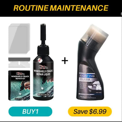 🔥LAST DAY 49% OFF🔥2026 New Car Windshield Crack Repair Fluid